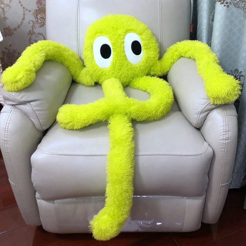 100cm Funny Long Legs Fluffy Octopus Stuffed Plush Toys For Baby Kids Birthday Christmas Children Kid 1
