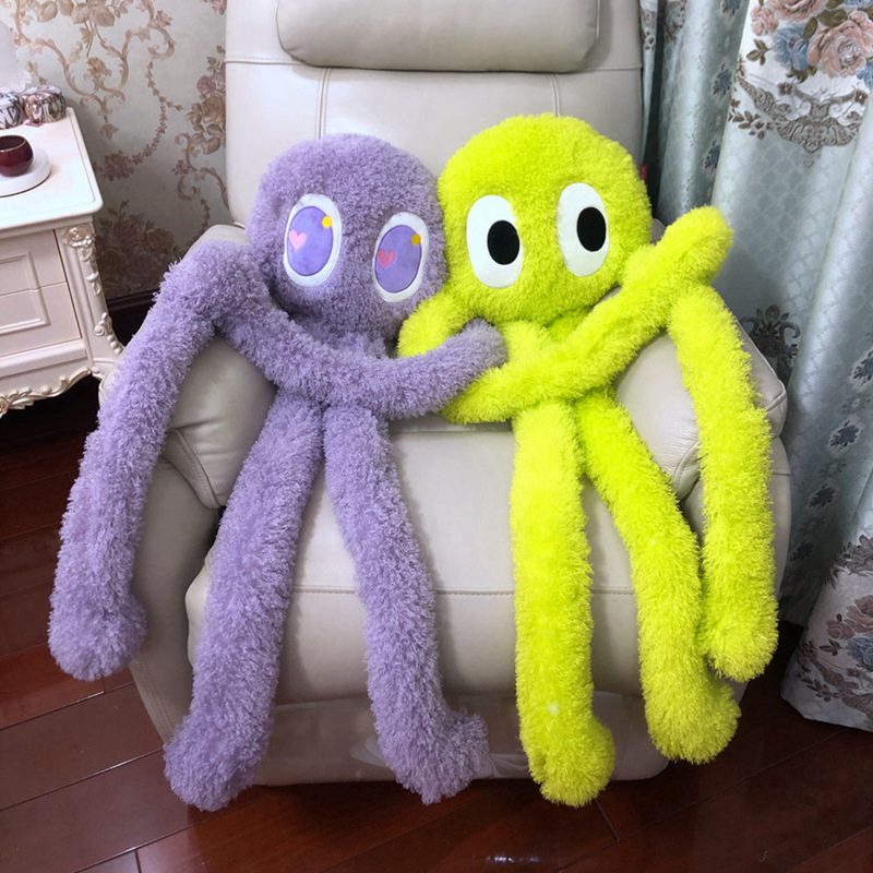 100cm Funny Long Legs Fluffy Octopus Stuffed Plush Toys For Baby Kids Birthday Christmas Children Kid