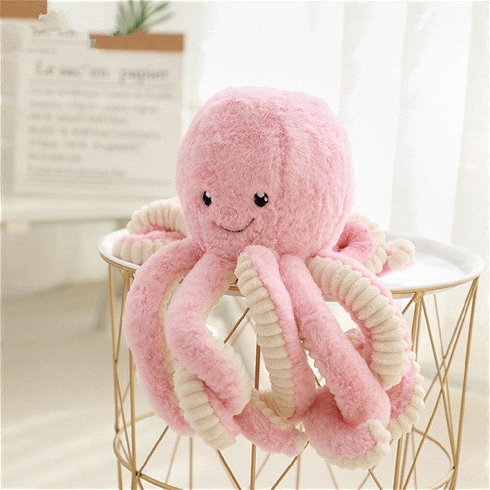 18cm Cartoon simulation Cute Octopus Plush Toy Whale Doll Stuffed Toy Plush ocean Soft Sea Animal 1