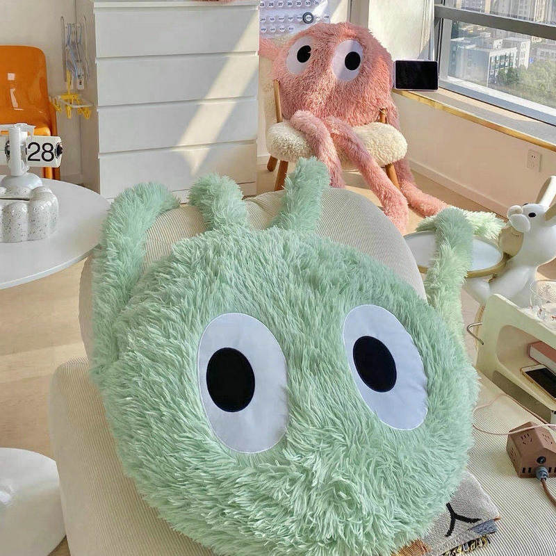 1PC 175CM Giant Swag Ferry Plush Green Pink Octopus Alien Monster Toy Stuffed Long Arms Legs 5