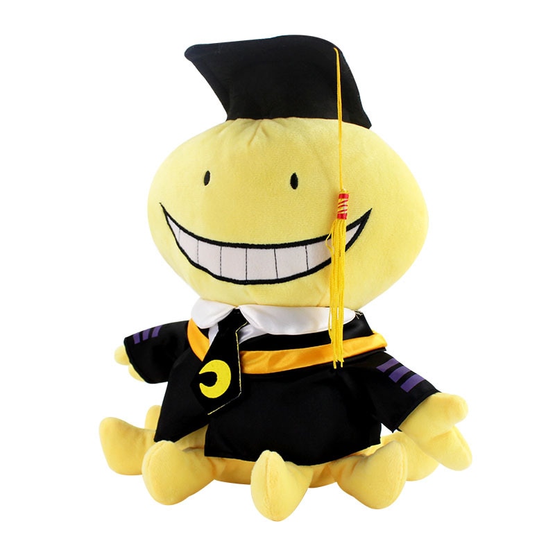 30cm Cute Octopus Doll Korosensei Koro Sensei Teacher Plush Stuffed Toys Cartoon Animals Dolls Graduate Kids