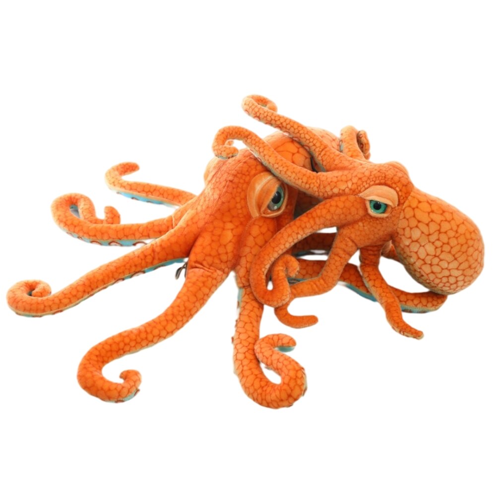 55 80cm Giant Simulated octopus Stuffed Toy High Quality lifelike Stuffed Sea Animal Doll Plush toys