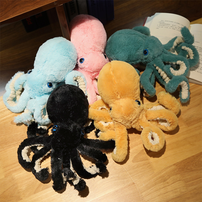 90cm Octopus Plush Toys For Girl Soft Pulpo Pillow Stuffed Animal Pillow Anime Plushie Cushion Doll 4