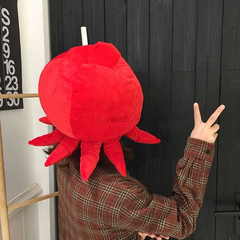 Creative Cute Octopus Sea Animal Hat Soft Plush Stuffed Toy Headwear Cap Adult Kids Festival Cosplay 1