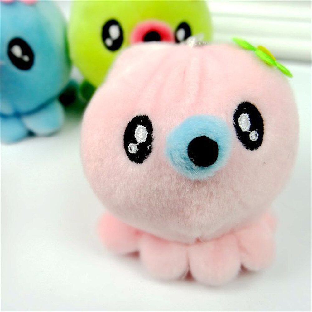 Cute Small Octopus Plush Toys Soft Cartoon Stuffed Animal Toys Small Pendant For Baby Kids Children 2