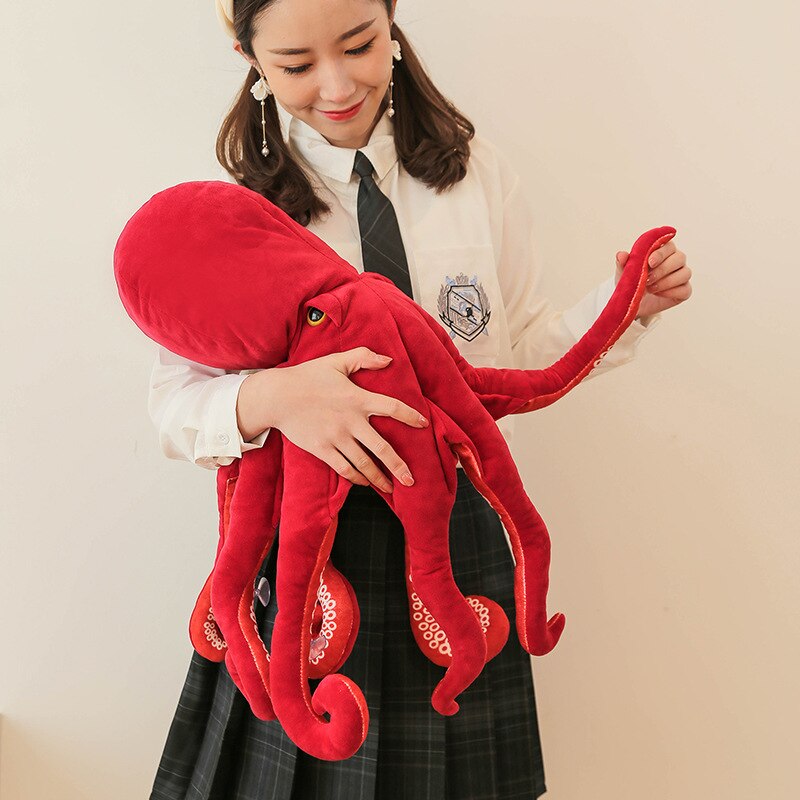 Cute imitation octopus plush toys for children girls gifts doll dolls creative plush foreign trade animals 1