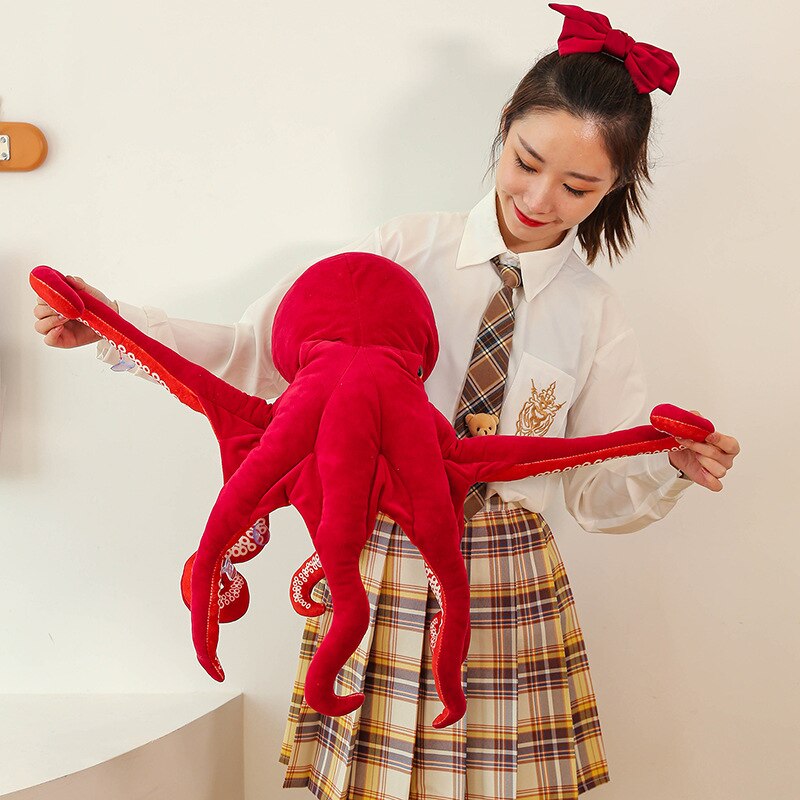 Cute imitation octopus plush toys for children girls gifts doll dolls creative plush foreign trade animals 2