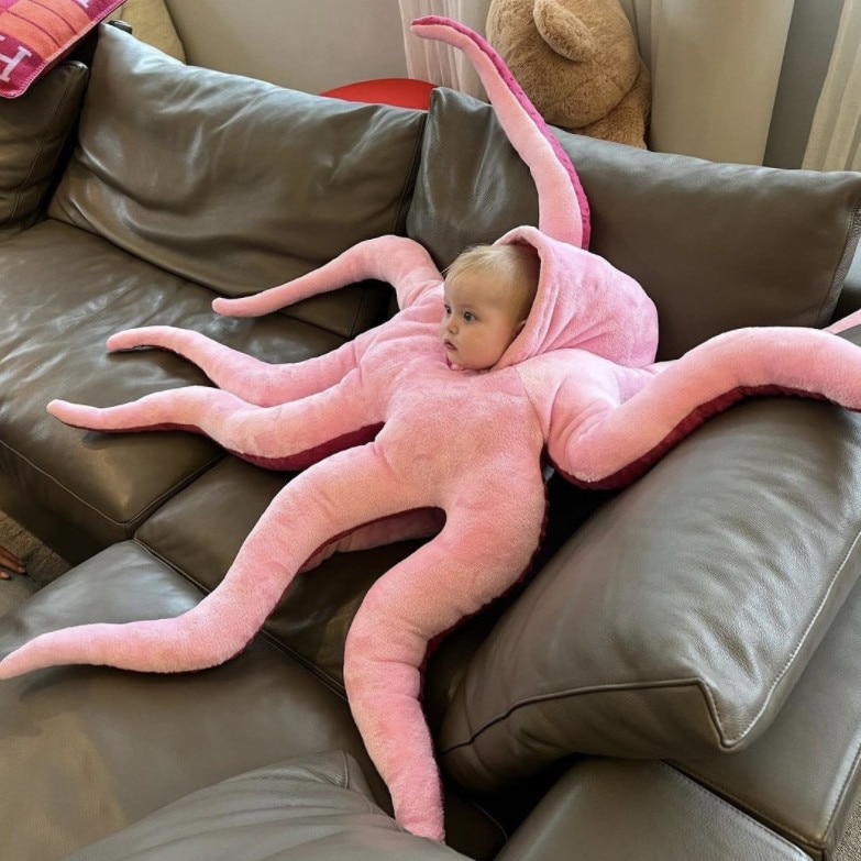 Hot Sale 130cm Big Size Octopus Plush Stuffed Toy Soft Animal Lovely Octopus Simulation Home Accessories 2