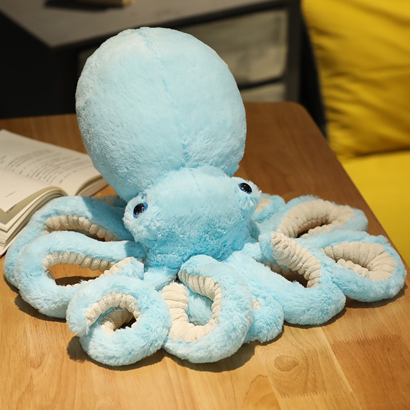 Hot Sale 30 45 65 90cm Lovely Simulation Octopus Plush Stuffed Toy Soft Animal Home Accessories 1