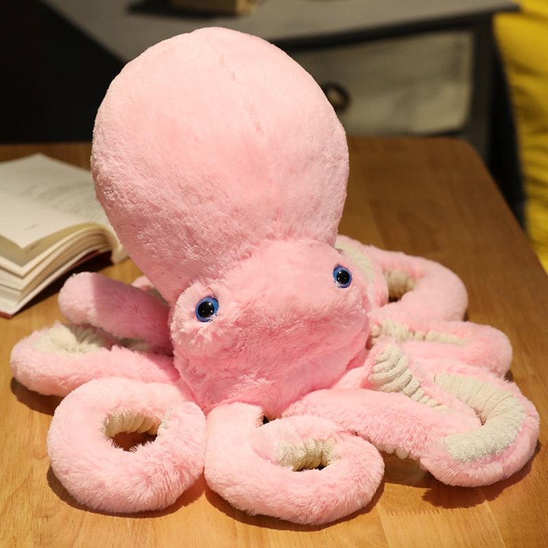 Hot Sale 30 45 65 90cm Lovely Simulation Octopus Plush Stuffed Toy Soft Animal Home Accessories