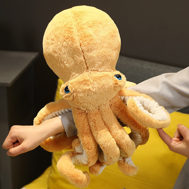 Kawaii Simulation Octopus Plush Pendant Stuffed Toy Soft Animal Home Accessories Cute Doll Children Gifts 4