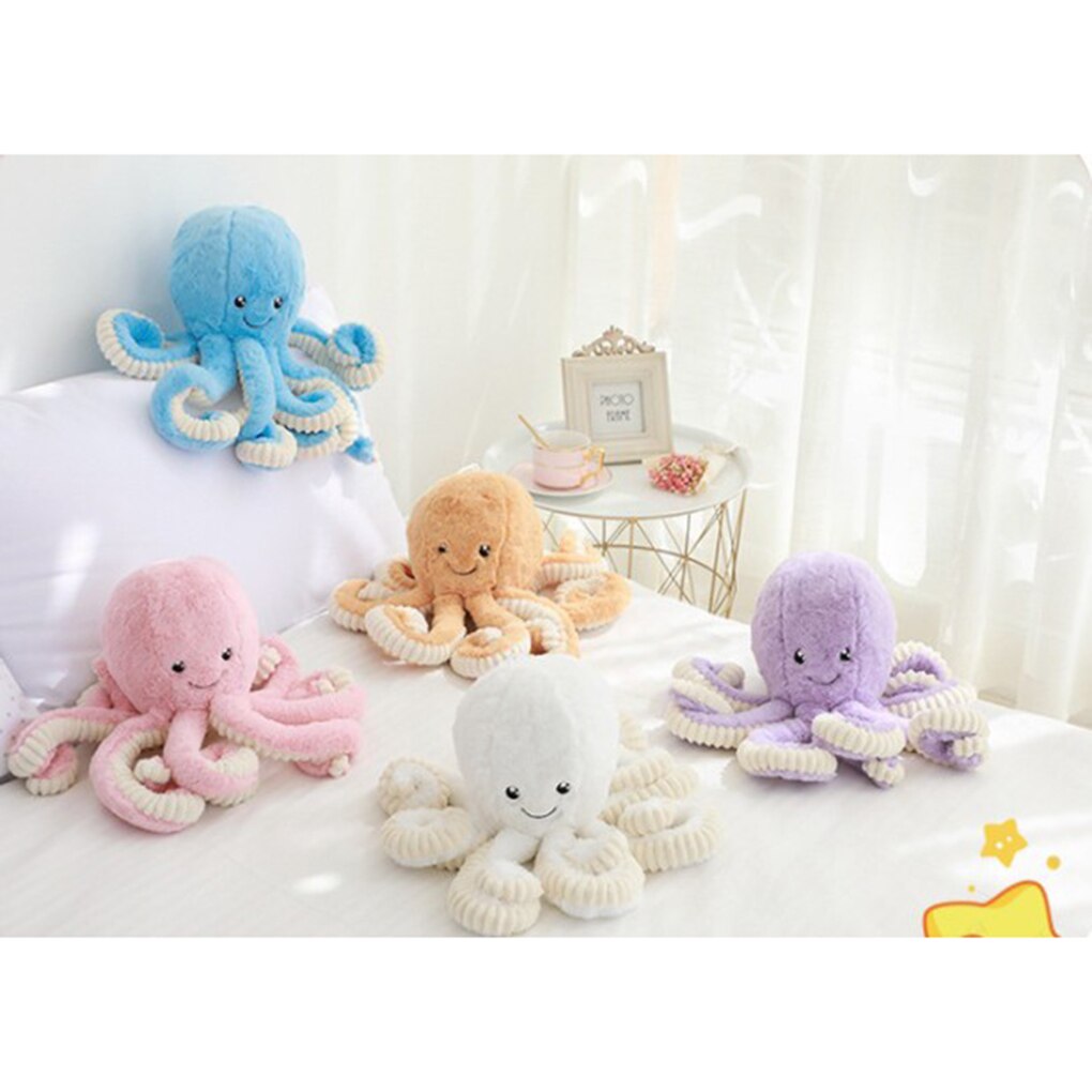 Lovely Simulation octopus Pendant Plush Stuffed Toy Soft Animal Home Accessories Cute Animal Doll Children Gifts 1