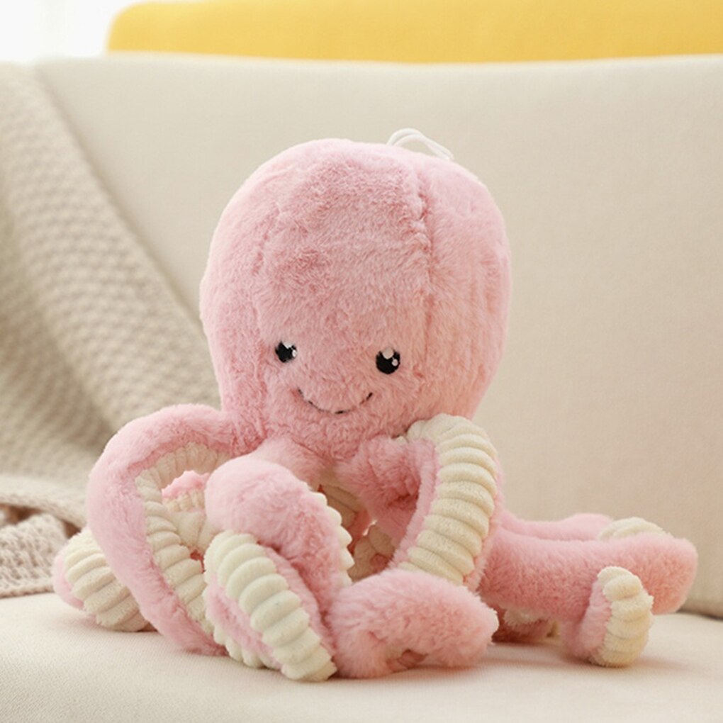 Lovely Simulation octopus Pendant Plush Stuffed Toy Soft Animal Home Accessories Cute Animal Doll Children Gifts 5