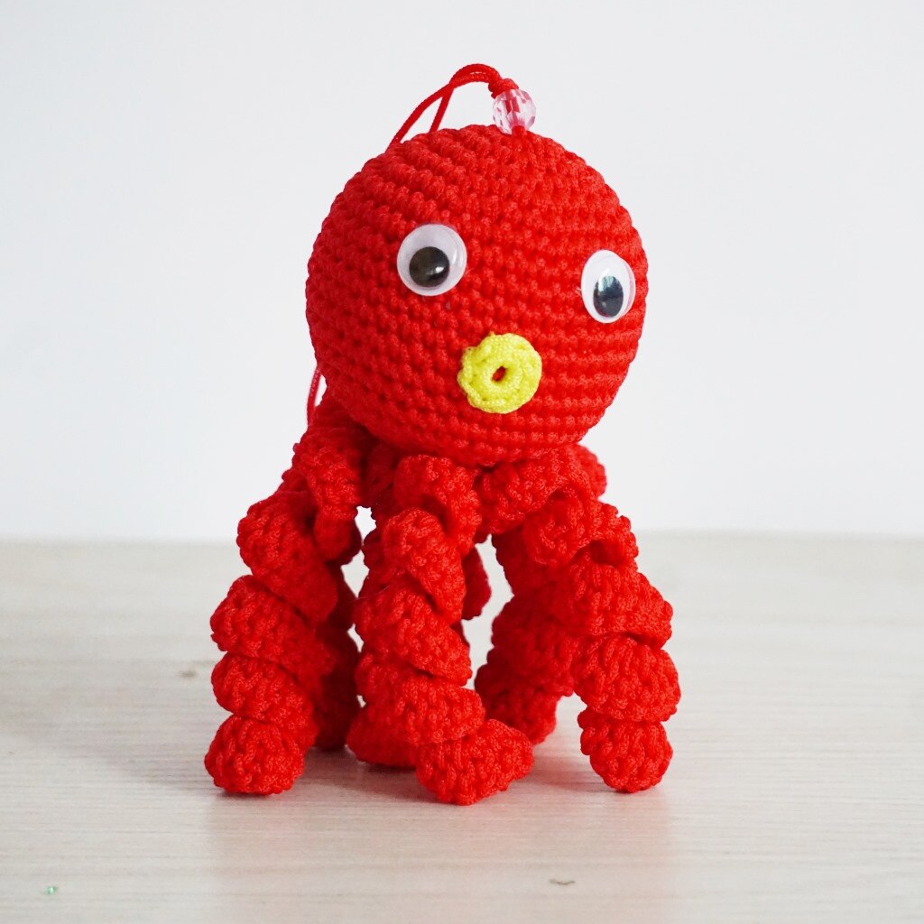 New Crochet Plush Octopus Dolls Baby kawaii Octopus Stuffed Toys Kids Sleeping Doll for Girls Boys 2