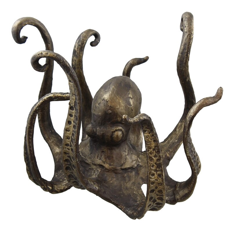 Octopus Mug Holder Tea Cup Holder Large Decorative Resin Octopus Table Topper Statue Desktop Home Decor 2